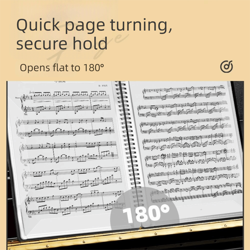 Document Scanner Portable - Ideal Gift A4 Music Score Folder