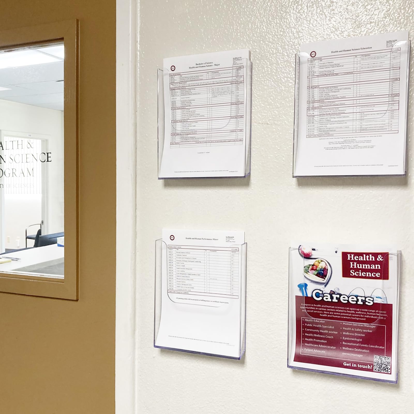 Wall Mounted Brochure Holder A - Document Holder Stand recension och pris