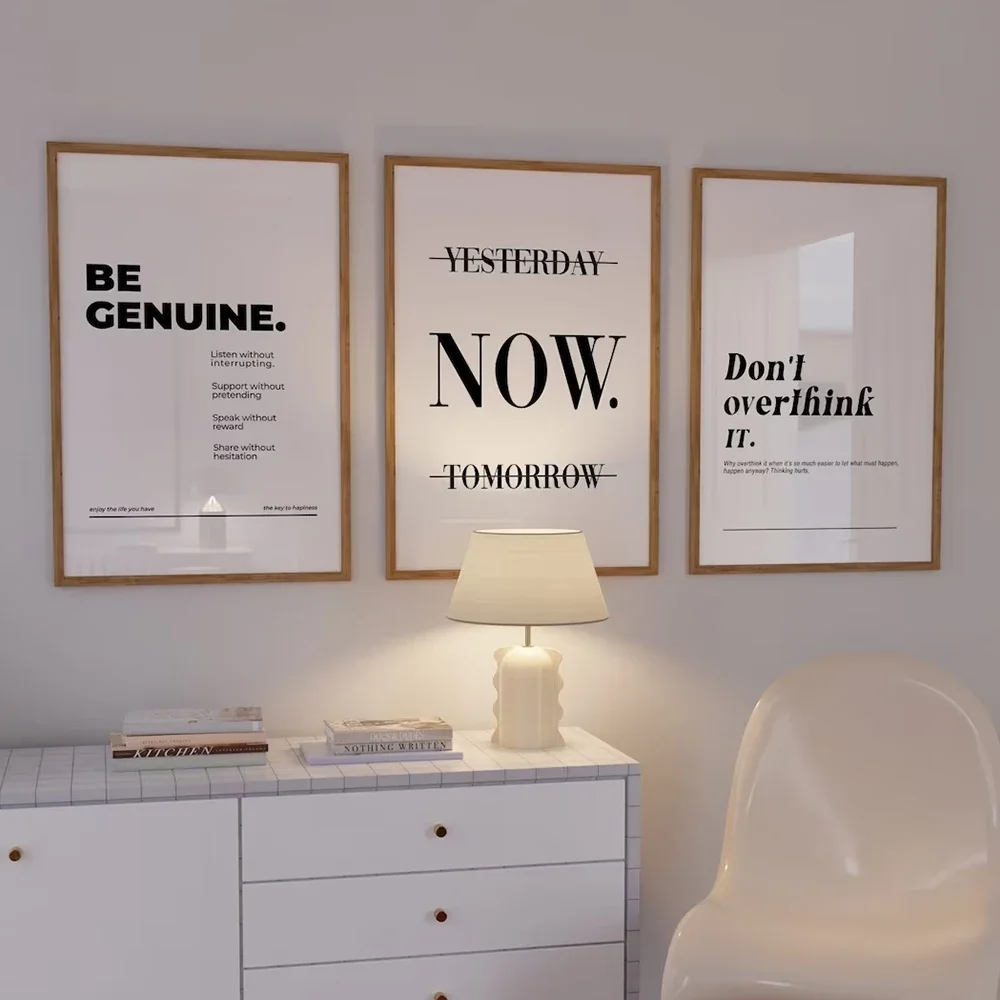 Minimalist Motivation Focus Ha - Home Office Room Inspiration recension och pris