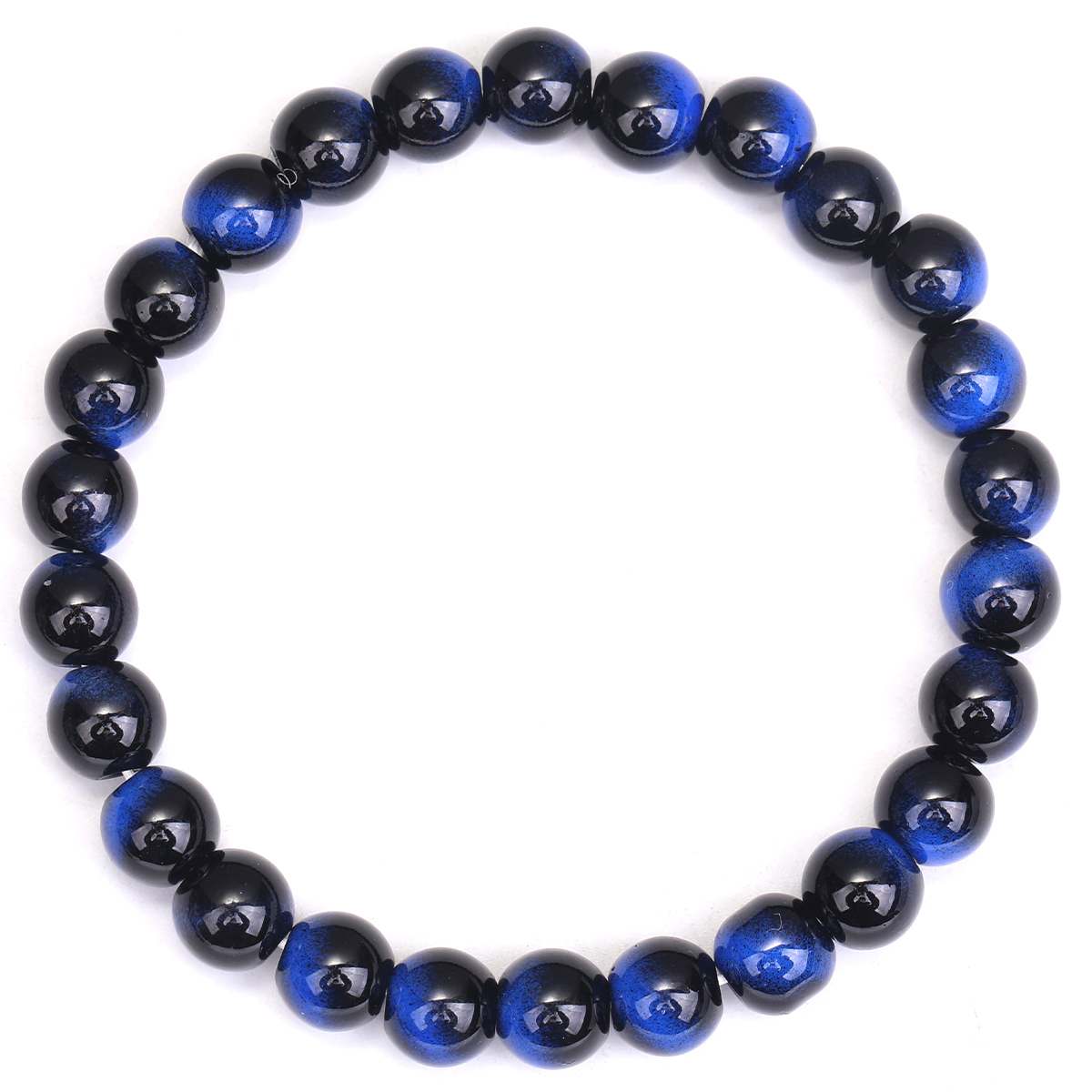 8mm Natural Symbolic Bracelet  - Home Office Logo recension och pris