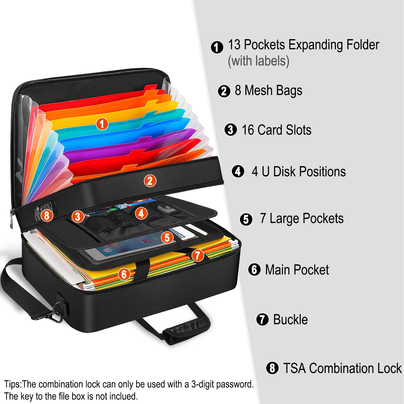 Fireproof Waterproof MultiLaye - Document Scanner Portable recension och pris
