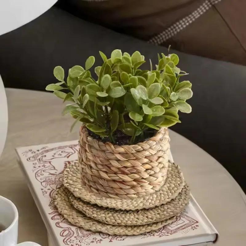 1Pc Potted Plant Small Fake Pl - Home Office Layout recension och pris