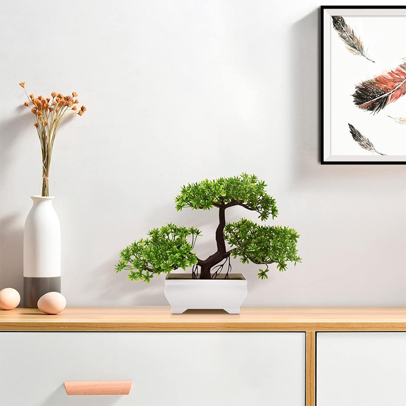Artificial Bonsai Plastic Bion - Home Office Layout recension och pris