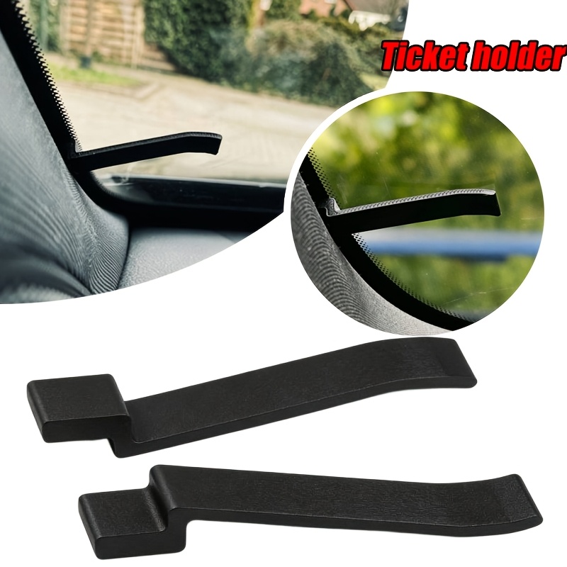 2Pcs Car A-Pillar Parking Tick - Document Holder Stand recension och pris