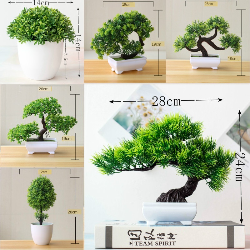 New Green Artificial Plants Bo - Home Office Layout recension och pris